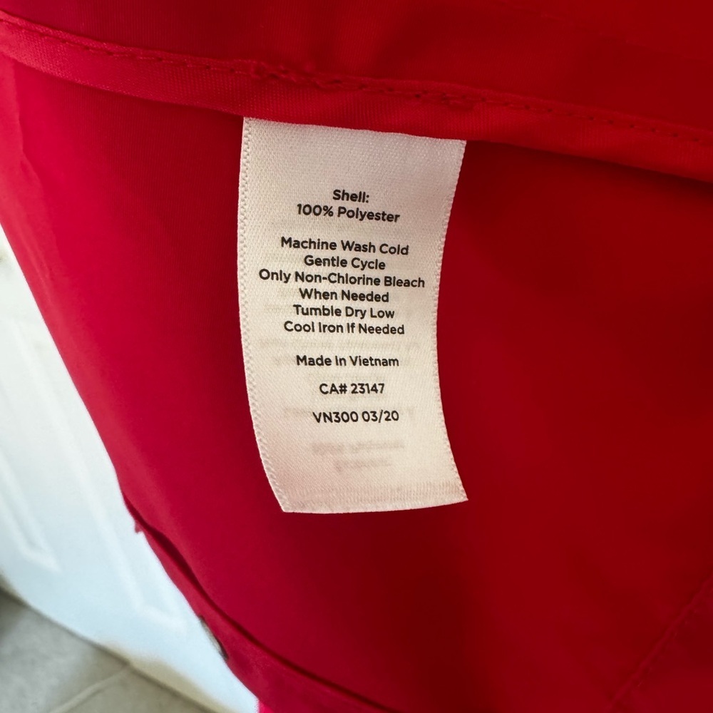 Talbots Bright Pink Hooded Utility Spring Jacket - Picture 4 of 5